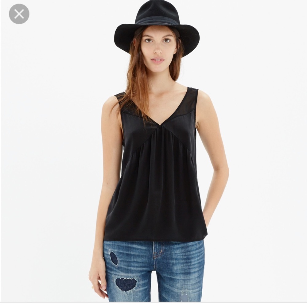 Madewell Silk Tank
